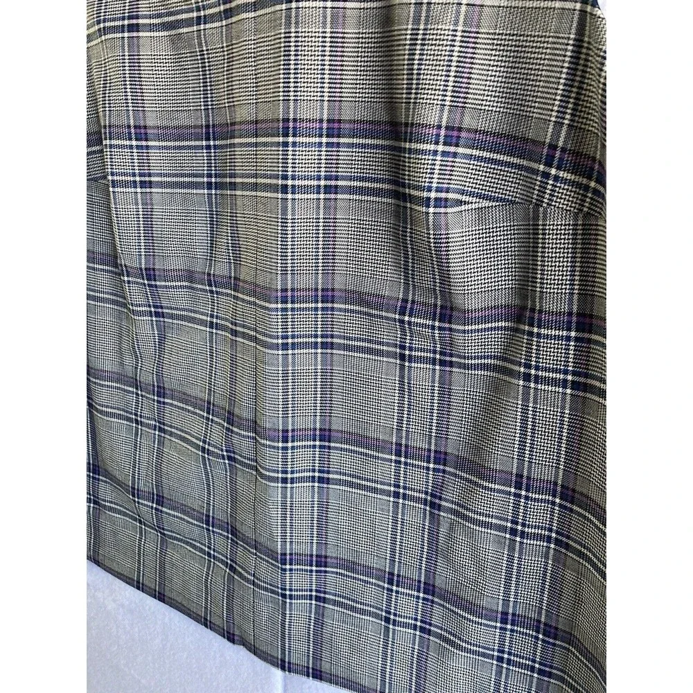 Lewit Top Sleeveless Plaid Shell NWT‎ Women's Size 1 1x 42
